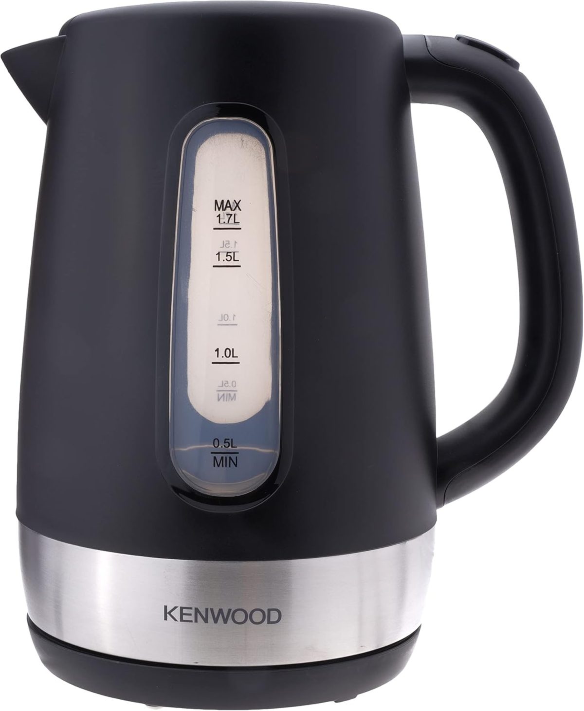 ⁦Kenwood Kettle, 2200W, 1.7L, Removable Mesh Filter, Plastic, ZJP01.A0BK, Black⁩ - الصورة ⁦2⁩