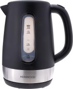 ⁦Kenwood Kettle, 2200W, 1.7L, Removable Mesh Filter, Plastic, ZJP01.A0BK, Black⁩ - الصورة ⁦2⁩