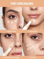 ⁦SHEGLAM Complexion Boost Concealer - With Sponge-head Applicator - High-coverage Formula (Fair)⁩ - الصورة ⁦4⁩