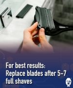 ⁦BAKblade 2.0 Refill Cartridges - Back Hair & Body Shaver Refill Replacement Cartridges. 4ââ‚¬Â Extra-Wide Wet or Dry Disposable Razor Blades (6-Pack)⁩ - الصورة ⁦5⁩