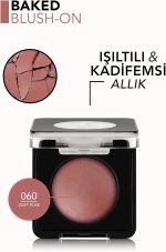 ⁦Flormar Baked Blush-On 060 Deep Rose⁩ - الصورة ⁦4⁩