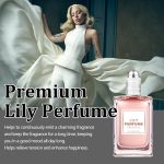 ⁦Goyazan Lily Perfume Premium - Attraction Perfume, Lily of the Perfume Premium Pheromone Cologne Oil Roll On for Women, Fresh, Classic Fragrance, Long-Lasting and Clean Scent -（15ml）⁩ - الصورة ⁦3⁩