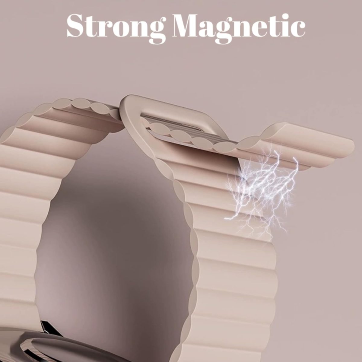 ⁦NESLIN Watch Band Compatible with Huawei GT5/GT4 41mm 2024 Magnetic Strap, 18mm Double Sided Wearable Silicone Magnetic Band Compatible for Huawei GT5 41mm⁩ - الصورة ⁦2⁩