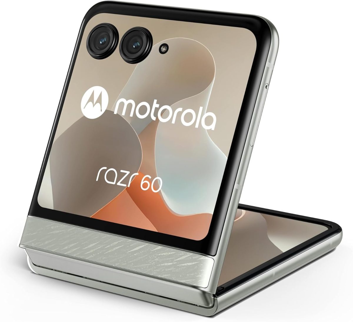 ⁦Motorola Razr 60 DUAL-SIM 256GB ROM + 8GB RAM (GSM | CDMA) Factory Unlocked 5G Smartphone (Lightest Sky) - International Version⁩ - الصورة ⁦17⁩