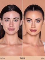 ⁦Sheglam Complexion Pro Long Lasting Breathable Matte Foundation 30 ml, Sand⁩ - الصورة ⁦3⁩