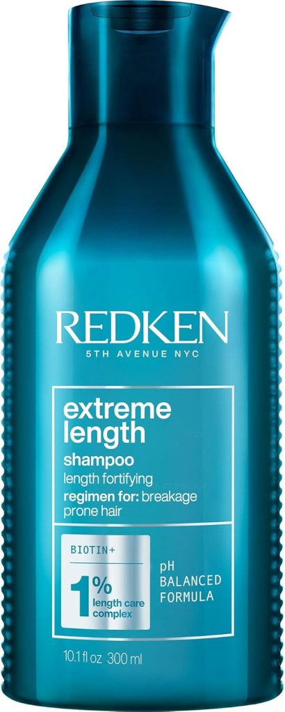 Redken Extreme Length Shampoo | For Hair Growth | Prevents Breakage & Strengthens Hair | Infused With Biotin | 10.1 Fl Oz (Pack of 1)