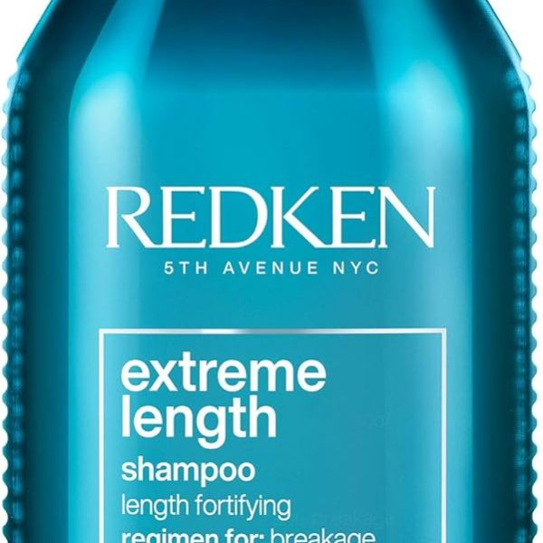 Redken Extreme Length Shampoo | For Hair Growth | Prevents Breakage & Strengthens Hair | Infused With Biotin | 10.1 Fl Oz (Pack of 1)
