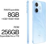 ⁦Oppo A5 Pro DUAL-SIM 256GB ROM + 8GB RAM (GSM Only | No CDMA) Factory Unlocked 5G Smartphone (Feather Blue) - International Version⁩ - الصورة ⁦6⁩