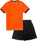 ⁦Mouniubull Boys Quick Dry Short Sleeve T-shirt and Mesh Shorts Soccer Set-G⁩ - الصورة ⁦2⁩