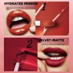 ⁦ELECDON 2-in-1 Lip Gloss & Matte Liquid Lipstick Set - 12 Colors Hydrating Velvet Lip Makeup Kit for Beauty Lovers⁩ - الصورة ⁦3⁩