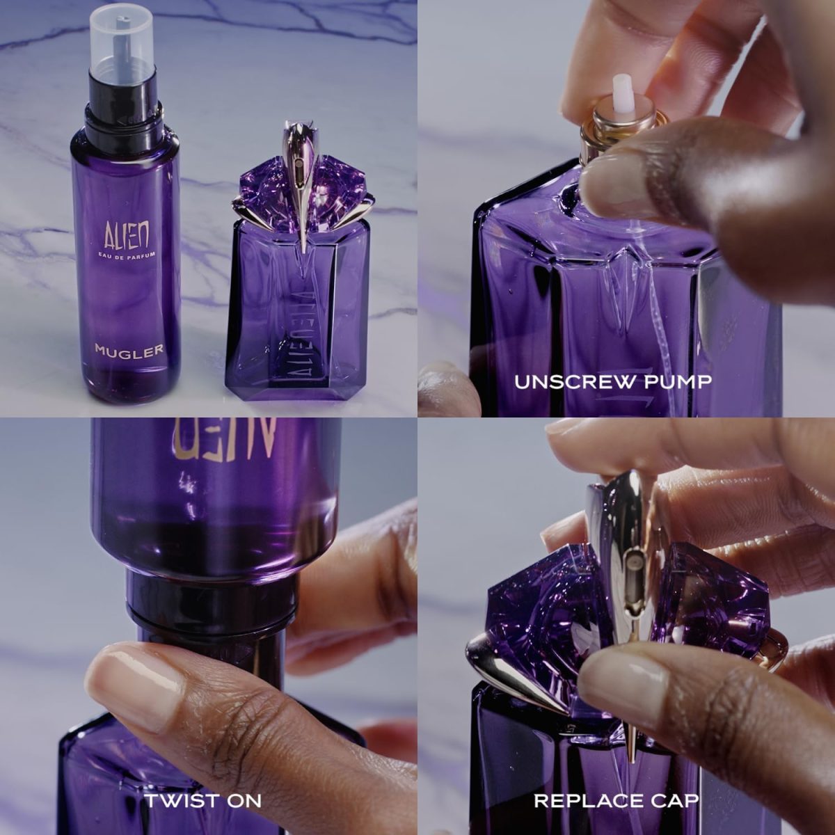 ⁦Mugler Alien Eau de Parfum Refiable 30 ml⁩ - الصورة ⁦5⁩