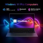 ⁦16 Inch Laptop Computer - AMD Ryzen 3 3250U Processor (2C/4T, up to 3.5GHz), 1920×1200 FHD IPS Display, 8GB RAM 512GB SSD, Fingerprint,Backlit Keyboard,1MP Webcam, Type-C, Laptops for Business Student⁩ - الصورة ⁦4⁩
