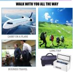 ⁦HGJDKSJ Portable Fridge, Insulin Refrigerated Box with Battery, Car, Travel, Home Mini Medicine Refrigerator and Insulin Cooler, Suitable for Insulin, Interferon, Eye Drops Storage,2batteries⁩ - الصورة ⁦7⁩