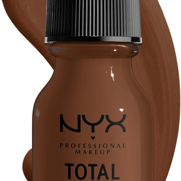 NYX PROFESSIONAL MAKEUP Total Control Pro Drop Foundation, Skin-True Buildable Coverage - Deep Rich