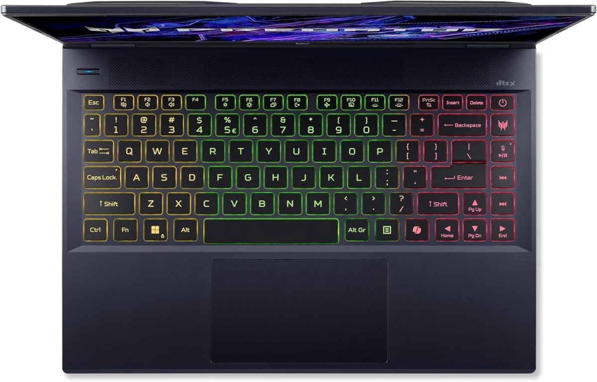 ⁦acer Predator Helios Neo 14 Laptop | 14.5" QHD+ 2560 x 1600 120Hz ComfyView | Unlock AI Experiences | Intel Core Ultra 7 Processor 155H | NVIDIA GeForce RTX 4070 | 16GB LPDDR5X | 1TB SSD⁩ - الصورة ⁦6⁩