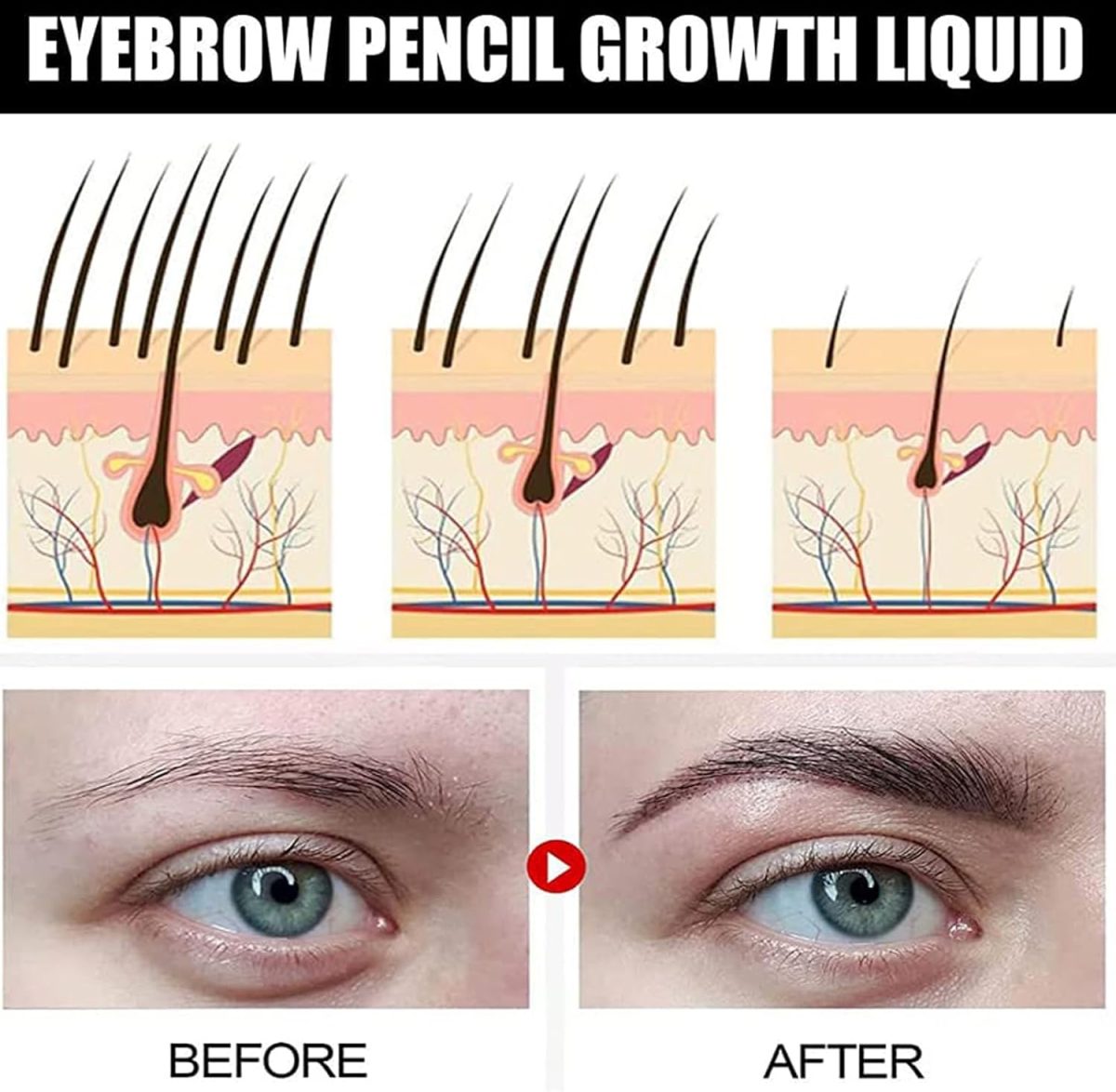 ⁦Usma Grass Extract Essence,Usma Grass Care Cilia Growth Nourishing Liquid, Usma Grass Hair Care Liquid,Usma Oil with Usma Grass Stick,Thickening Eyelashes (5 bottles/5 Sticks)⁩ - الصورة ⁦4⁩
