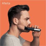 ⁦Braun Series X Electric Hybrid Trimmer for Men, Face & Body, with 6 Combs, Innovative 4D Blade, Beard Trimmer and Body Shaver, Skinshield, Two-Way Clog, Flexible Head⁩ - الصورة ⁦6⁩
