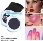 ⁦KASTWAVE Black Cream Blush, Color Changing Blush for Cheeks and Lips Tint Makeup, Black Blush PH Temperature Changing Tinted Cream Blush Long Lasting Blendable Dewy & Natural Finish for All Skin Tones⁩ - الصورة ⁦3⁩
