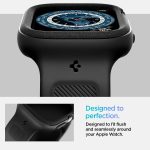 ⁦Spigen Vault Pro designed for Apple Watch Series 10 (46mm) Case with Band Protective TPU Cover with Strap - Matte Black⁩ - الصورة ⁦7⁩