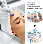 ⁦VEEVIIY BB Glow Starter Kit Facial Serum Treatment Kit, BB Glow Pigment 10 Vials Facial Serum Hyaluronic Acid Ampoule Essence Foundation Skin Care Serum BB Glow Pigment Booster Kit⁩ - الصورة ⁦4⁩