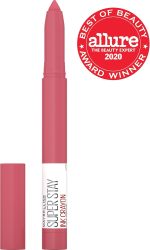⁦Maybelline New York SuperStay Ink Crayon Long Lasting Matte Lipstick With Built-in Sharpener, 145 Break The Ceiling, 0.04 Oz,1 Count (Pack of 1)⁩ - الصورة ⁦5⁩