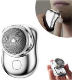 AWH Mini-Shave Portable Electric Shaver for Men, 2023 New Upgrade Rechargeable Mini Razor Easy One-Button Use Suitable for Home,Car Travel,Christmas,Father's Day,Mother's Day Gift
