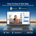 ⁦16 Inch Gaming Laptop, i5 Laptop up to 3.60GHZ, Laptops 1920 x 1200 HD Display, 16GB RAM 1TB SSD, WiFi5, Webcam, BT5.0, Mini HDMI, RJ45, Backlit Keyboard Laptops Computers,gaming computer,pc computers⁩ - الصورة ⁦6⁩