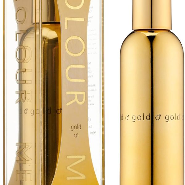 عطر جولد للرجال من كلر مي - او دى بارفان، 90 مل