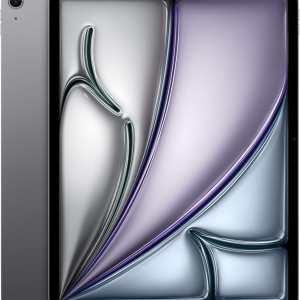 Apple iPad Air 13-inch with M3 chip Built for Apple Intelligence, Liquid Retina Display, 256GB, 12MP Front/Back Camera, Wi-Fi 6E, Touch ID, All-Day Battery Life — Space Gray