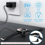⁦Charger Cable for Garmin Watch[2-Pack,3.3ft],Right Angle Fast Charging Cable 90°Elbow Design Compatible with Garmin Fenix 5/6/7,Forerunner 245/945,Vivoactive 3/4S/4,Venu 2/2S,Instinct 2/2S,Vivosmart 5⁩ - الصورة ⁦7⁩