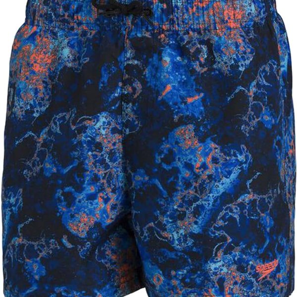 Speedo Boy's Printed 13" Watershort Board Shorts