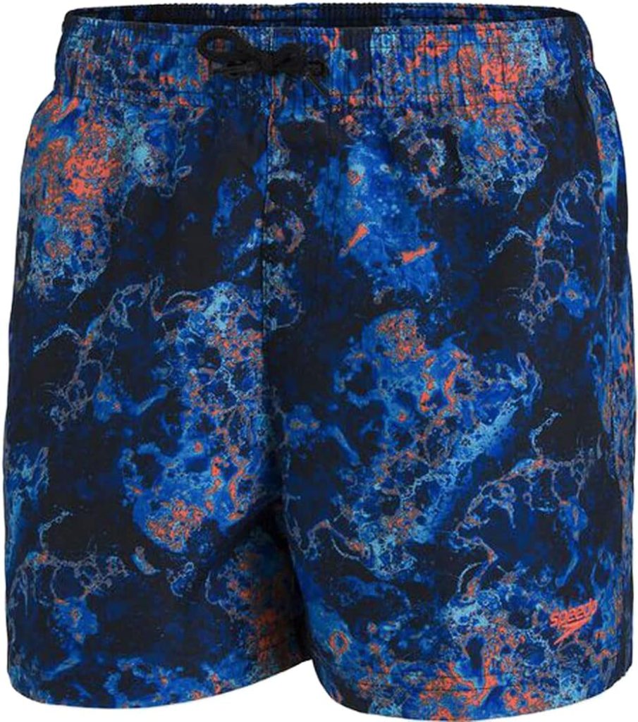 Speedo Boy's Printed 13" Watershort Board Shorts