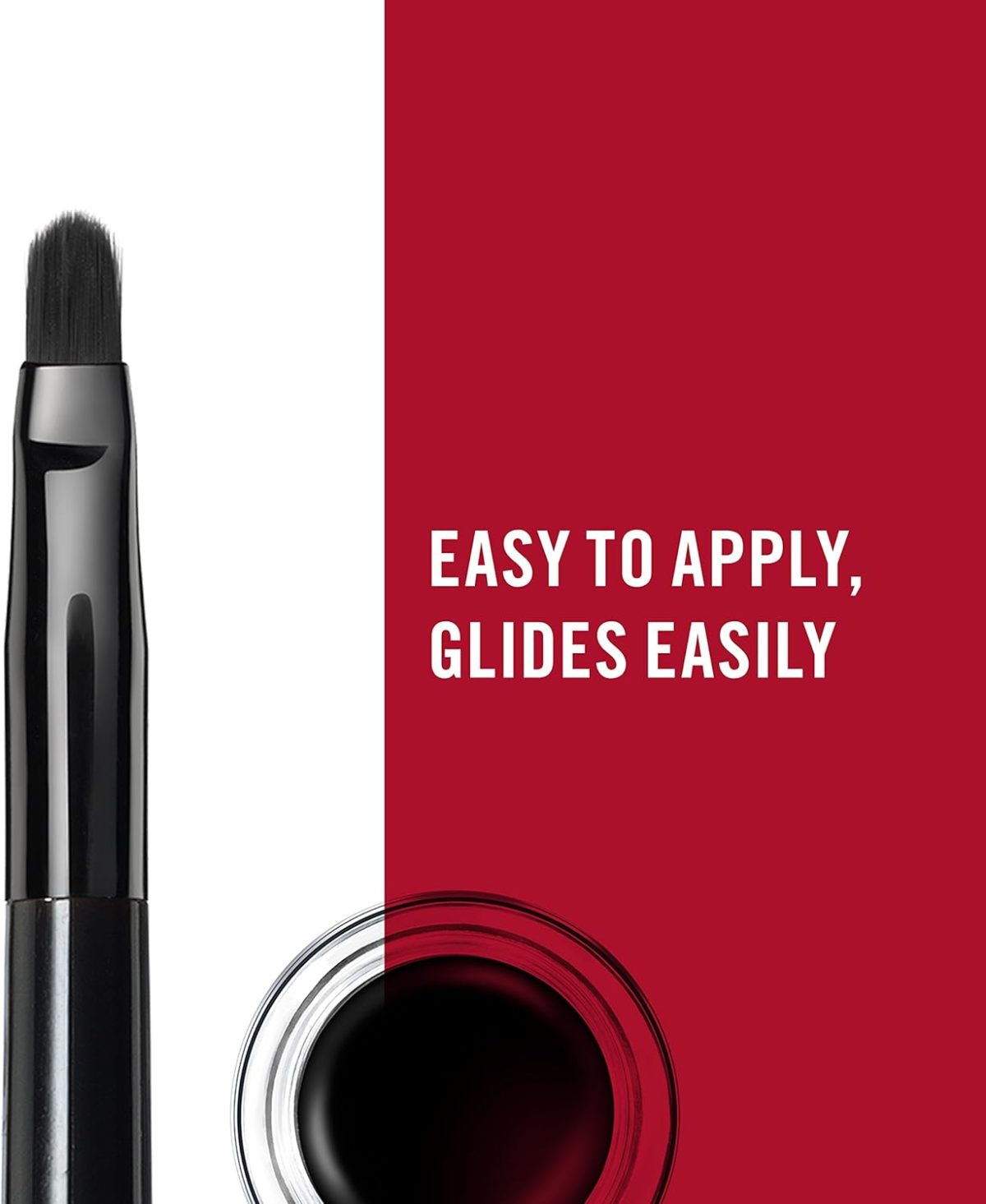 ⁦Rimmel London Scandaleyes Gel Eyeliner, Waterproof, Buildable, Long-Wearing, 001, Black, 0.04oz⁩ - الصورة ⁦3⁩