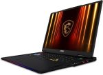 ⁦MSI Raider 18 HX AI A2XWJG-445CA 18" QHD+ 240Hz Gaming Laptop, Intel Core U9-285HX, RTX 5090, 64GB (32GB*2) DDR5 6400MHz Memory, 2TB Gen 5x4 NVMe PCIe SSD, Windows 11 Home⁩ - الصورة ⁦10⁩