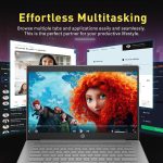 ⁦HP Chromebook 14" HD Flagship Laptop for Student Business, Quad-Core Celeron N4120 Processor, 4GB RAM, 192GB Storage (64GB eMMC + 128GB Card), Webcam, WiFi, Long Battery, Chrome OS+HubxcelAccessory⁩ - الصورة ⁦6⁩