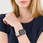 ⁦4 Pack Liquid Silicone Bands for Apple Watch Band 49mm 45mm 44mm 42mm 41mm 40mm 38mm,Soft Waterproof Strap for iWatch Series Ultra2/Ultra/9/8/7/6/5/4/3/2/1/SE Women Men⁩ - الصورة ⁦7⁩