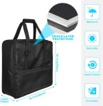 ⁦Jectse Slushie Machine Travel Bag, Oxford Cloth Portable Storage Bag with Shoulder Strap, Large Capacity Outdoor Drink Maker, Easy Carry for Cords, Straws, and Cup Lids⁩ - الصورة ⁦2⁩