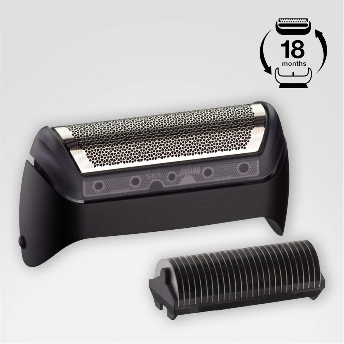 ⁦Braun Shaver Replacement Part 10B/20B Black - Compatible with cruZer and Series 1 shavers⁩ - الصورة ⁦2⁩