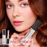 ⁦2Pcs Pink Lip Serum Plumper,Pink Lip Serum Booster,Pink Lip Serum Plump Gorgeous Glow of Lips,Color Changing Lip Gloss,Tinted Lip Balm,Nourishing Repair Lip Oil,Moisturizing Repair Lip Gloss⁩ - الصورة ⁦9⁩