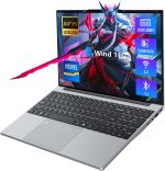 15.6 Inch Laptop, Laptops 16GB 512GB SSD, Laptop Computer N5095, Gaming Laptop, Traditional Laptop Computers 180 Angle Opening, Lap top Fingerprint Unlock Backlit Keyboard, 1920X1080 FHD IPS MINI-HDMI