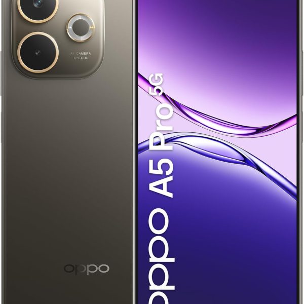 Oppo A5 Pro DUAL-SIM 256GB ROM + 8GB RAM (GSM Only|No CDMA) Factory Unlocked 5G Smartphone (Mocha Brown) - International Version