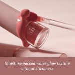 ⁦hince Mood Enhancer Water Liquid Glow - Non-Sticky & Waterproof Lip Stain for Women - Long Wearing Lip Gloss for Natural and Glass Glow - Moisturizing Liquid Makeup, 0.16 fl.oz. (RARE MOMENT)⁩ - الصورة ⁦4⁩