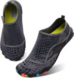 ⁦L-RUN Water Shoes Mens Womens Outdoor Quick Dry Aqua Barefoot Beach Shoes for Swim Surf Diving Summer Water Sports⁩ - الصورة ⁦3⁩