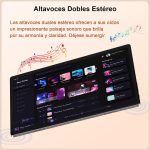 ⁦2025 Newest Android Tablet 14 Touch Tablet, 22(6+16)GB RAM+128GB ROM/TF 2TB, 8-Cores, 8000mAh, GPS, Face ID, Widevine L1, BT5.0, 8MP+5MP, WLAN 6, Parental Control, Tablet with Mouse-Grey⁩ - الصورة ⁦6⁩