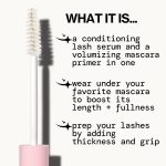 ⁦Pacifica Beauty Vegan Collagen Lash Serum and Clear Mascara Primer, Makeup, Conditioning Vitamin E and Vitamin B, Fluffy Lashes, Lash Primer, Cruelty Free, Silicone Free, Clean Makeup,0.24 oz(1 Count)⁩ - الصورة ⁦4⁩