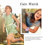 ⁦Xspring Kids Watches, Girls Digital Watch with Clamshell Design, Rabbit Shape Kids Watch, Fashion Silicone Band Watch, Cartoon LED Digital Watch, Gifts for Girls Age 2-8⁩ - الصورة ⁦6⁩