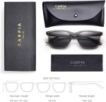 ⁦CARFIA Polarized Men's Sunglasses UV400 Protection for Driving Fishing Hiking Golf Outdoor Sport Glasses⁩ - الصورة ⁦7⁩