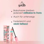 ⁦got2b Bye Bye Bye Baby Hair Mascara Brush (16 ml), Baby Hair Fixing Brush Gives a Shiny Finish, Feather-Light and Non-Greasy, Also for on the Go⁩ - الصورة ⁦3⁩