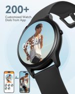 ⁦AGPTEK Smartwatch, 1.3 Inch Round Smart Watches for Men, Exercise and Sleep Tracking, IP68 Waterproof⁩ - الصورة ⁦7⁩