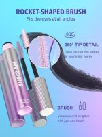 ⁦SHEGLAM Flutter Wink Volumizing Mascara Volumizing Lengthening Long-Lasting No Smudge (Black)⁩ - الصورة ⁦2⁩